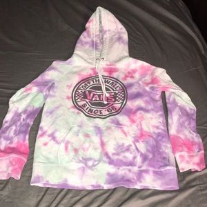 Tie dye vans hoodie